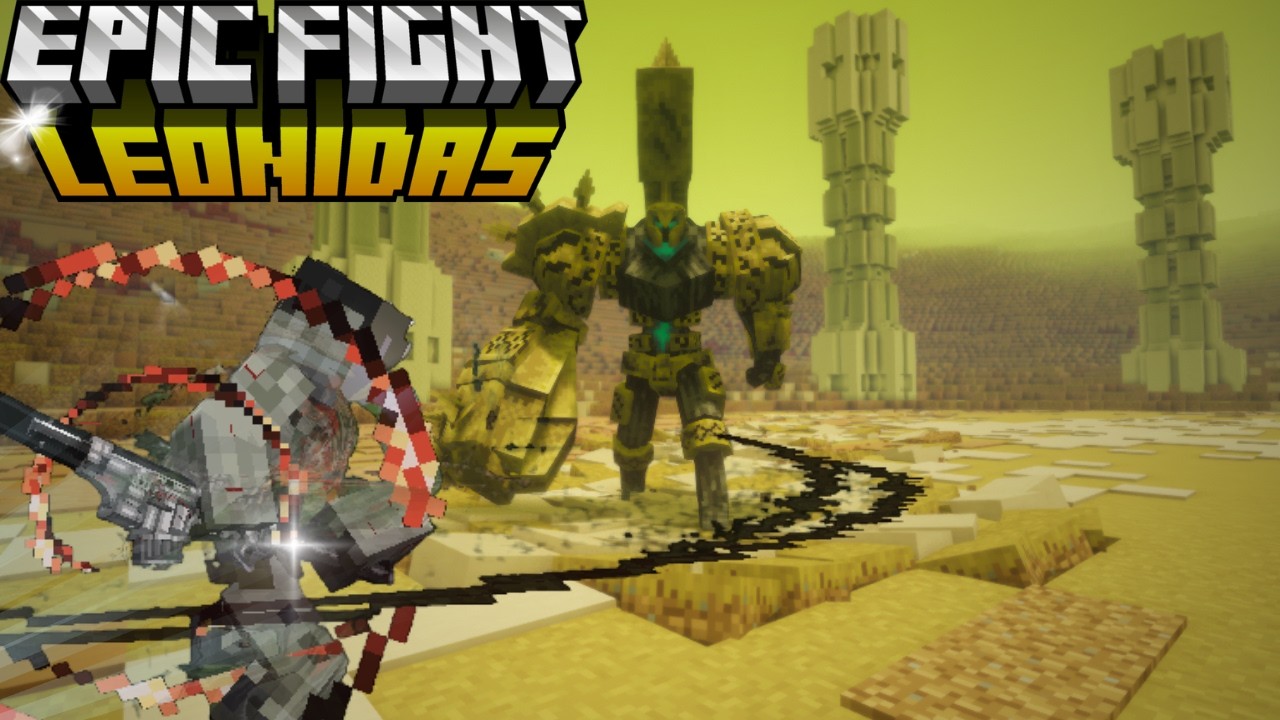 Using The Murasama Against the Leonidas is UNFAIR! | Minecraft: Epic Fight, The Leonidas Boss Fight!