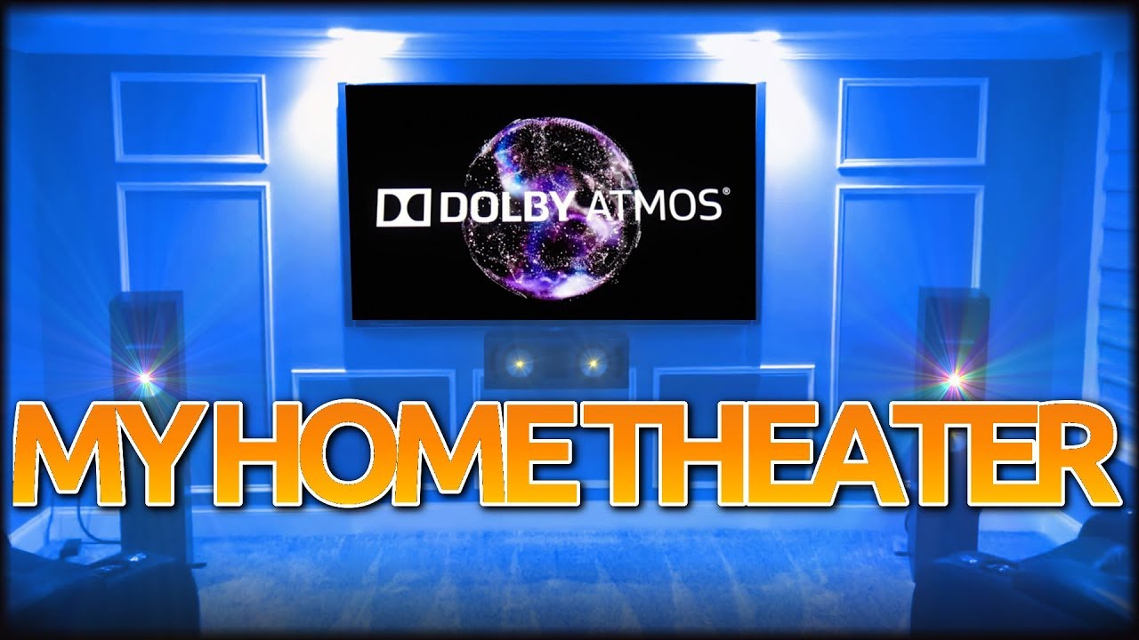 🔷 Dolby Atmos 4K Home Theater Tour - SuperDave
