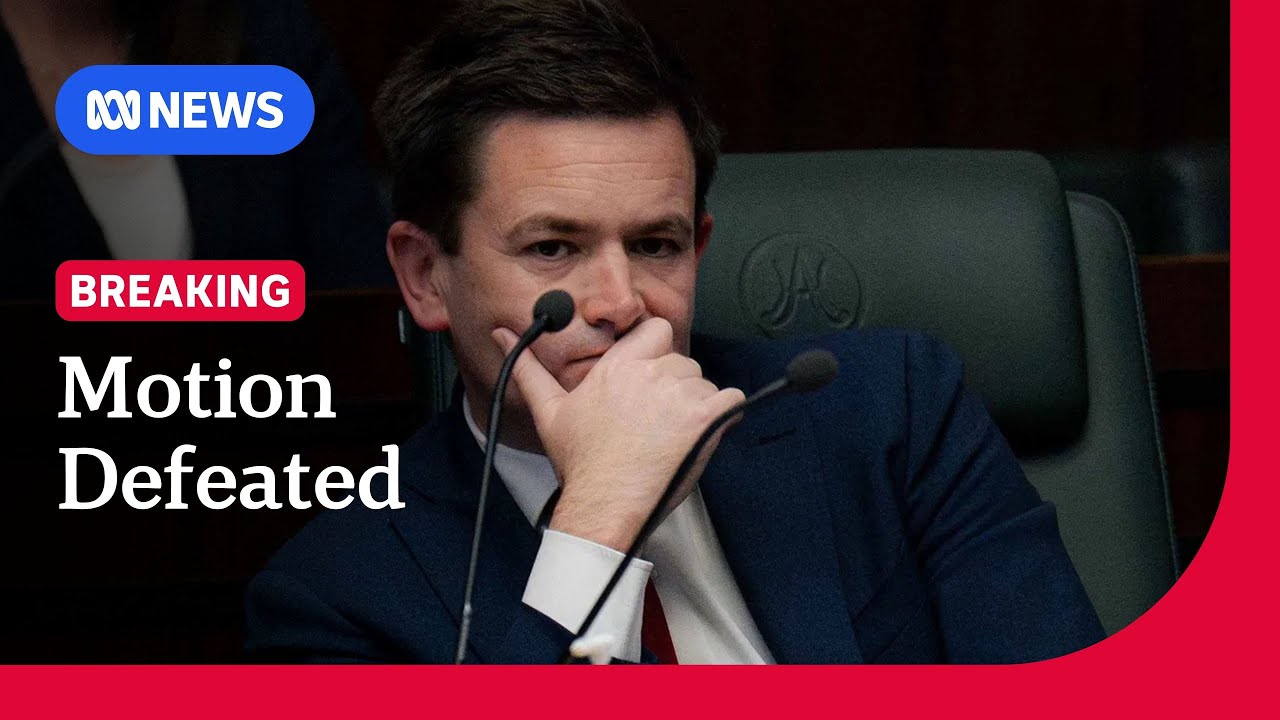 Tas Premier Jeremy Rockliff retains power as no-confidence motion fails | ABC NEWS