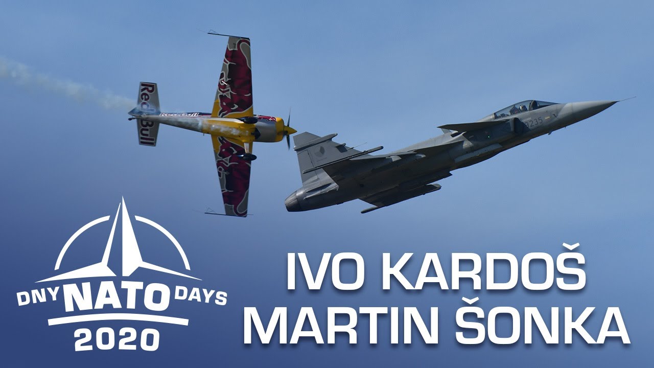 Dny NATO 2020 - JAS-39 & Extra 300
