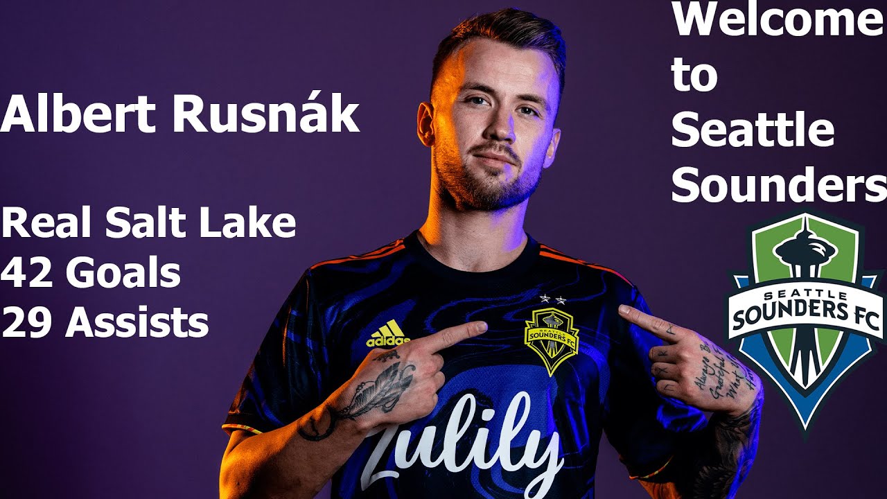 Albert Rusnak | Welcome to Seattle Sounders | Real Salt Lake (42 Goals & 29 Assists)