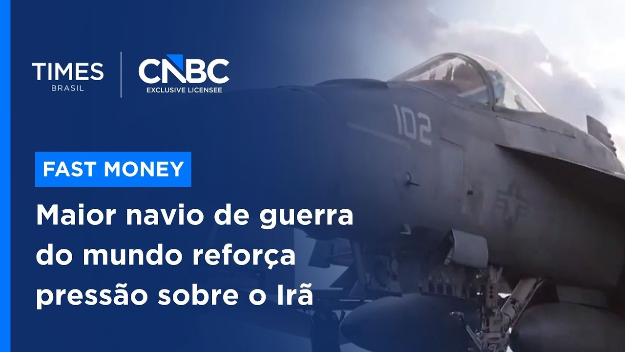 Super porta-aviões dos EUA Gerald Ford, considerado o maior do mundo, chega a Israel