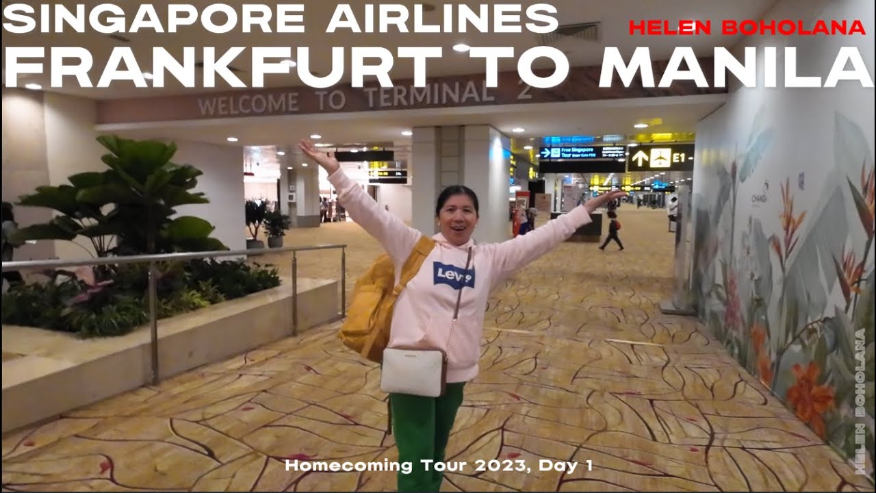 🇩🇪 Singapore Airlines Flight from Frankfurt to Manila via Singapore | #singapore #singaporeairlines