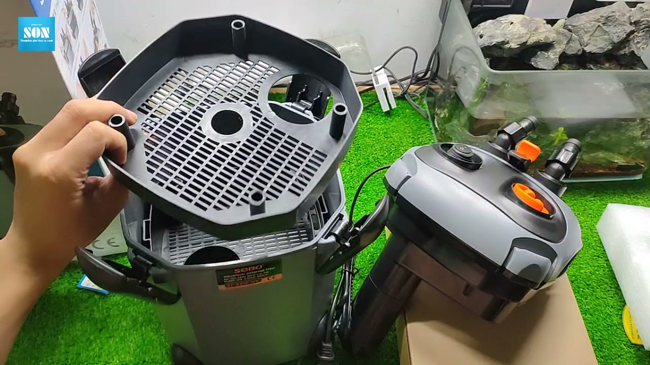 Lọc Thùng Sobo SF 650UV - SF 850UV - SF 1000UV - SF 1200UV) Tích Hợp Đèn UV