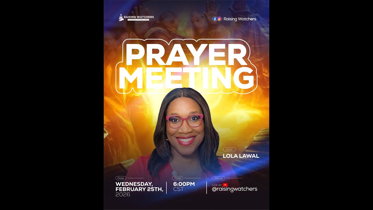 Wednesday Online Prayers: February 25, 2026
