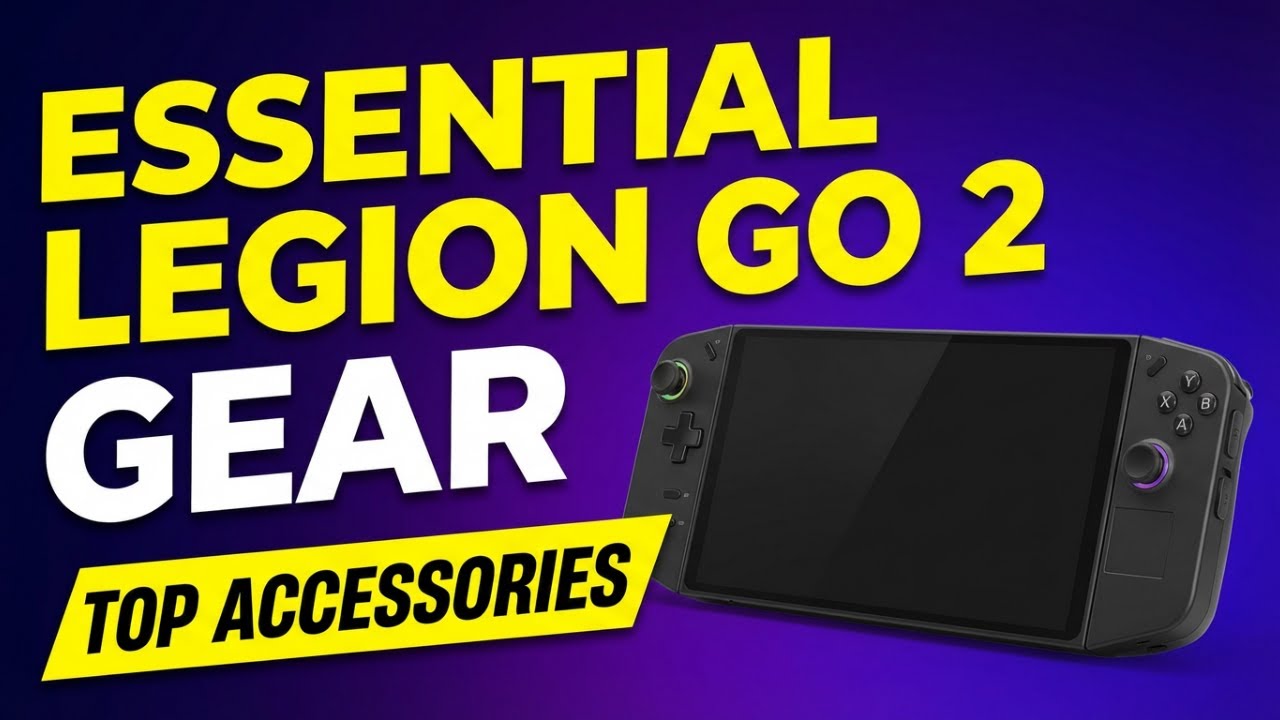 Legion Go 2 MUST have Accessories