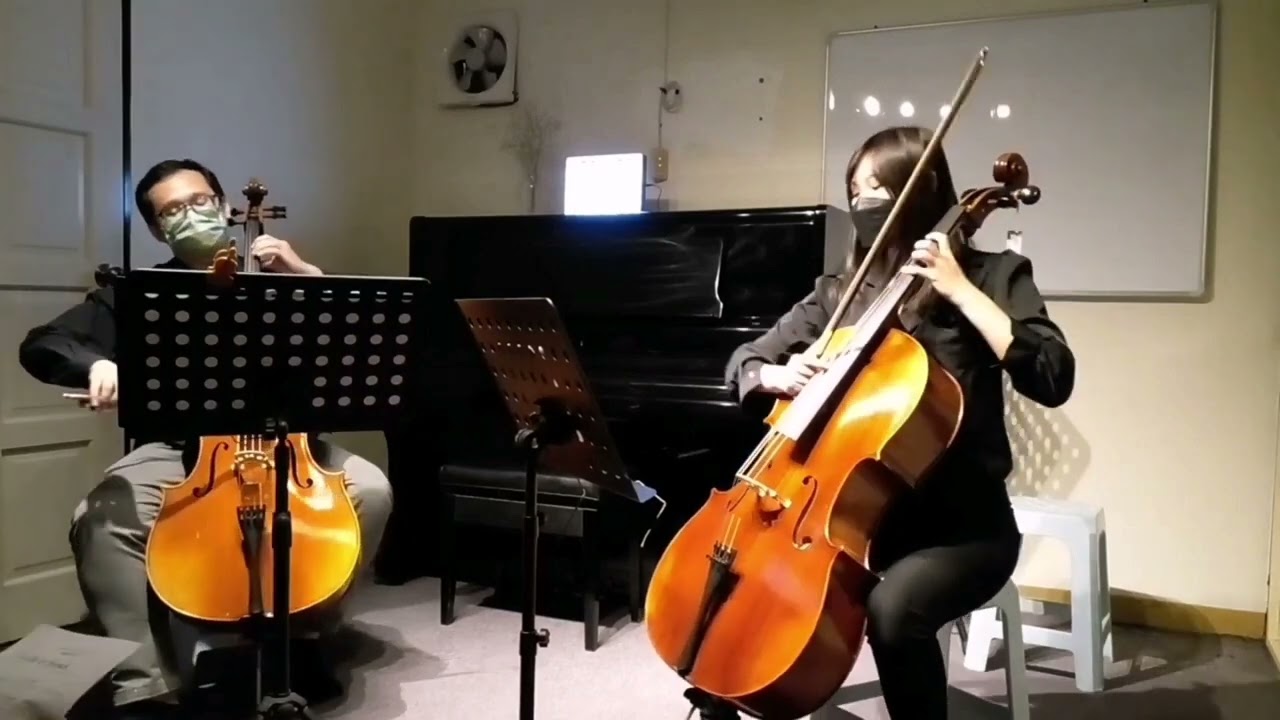 Andantino from Two Duos for Two Cellos, Op. 22 (F. A. Kummer) | Cello Duet | Hammond House