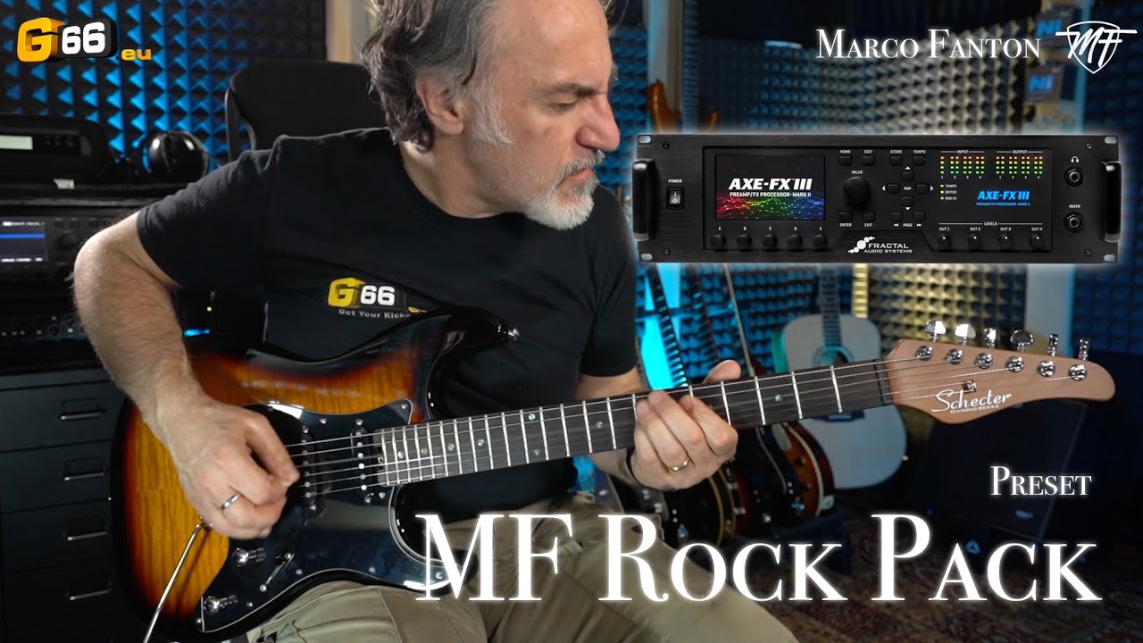 Fractal AXE FX3 (and FM3) -  My new Rock Package 
