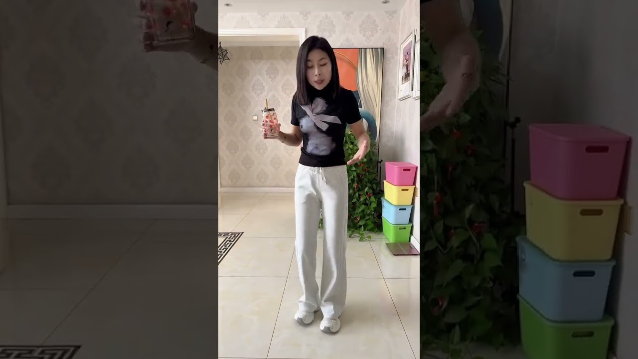超级显瘦的一款窄版阔腿裤，小个高个都可以穿#窄版阔腿裤