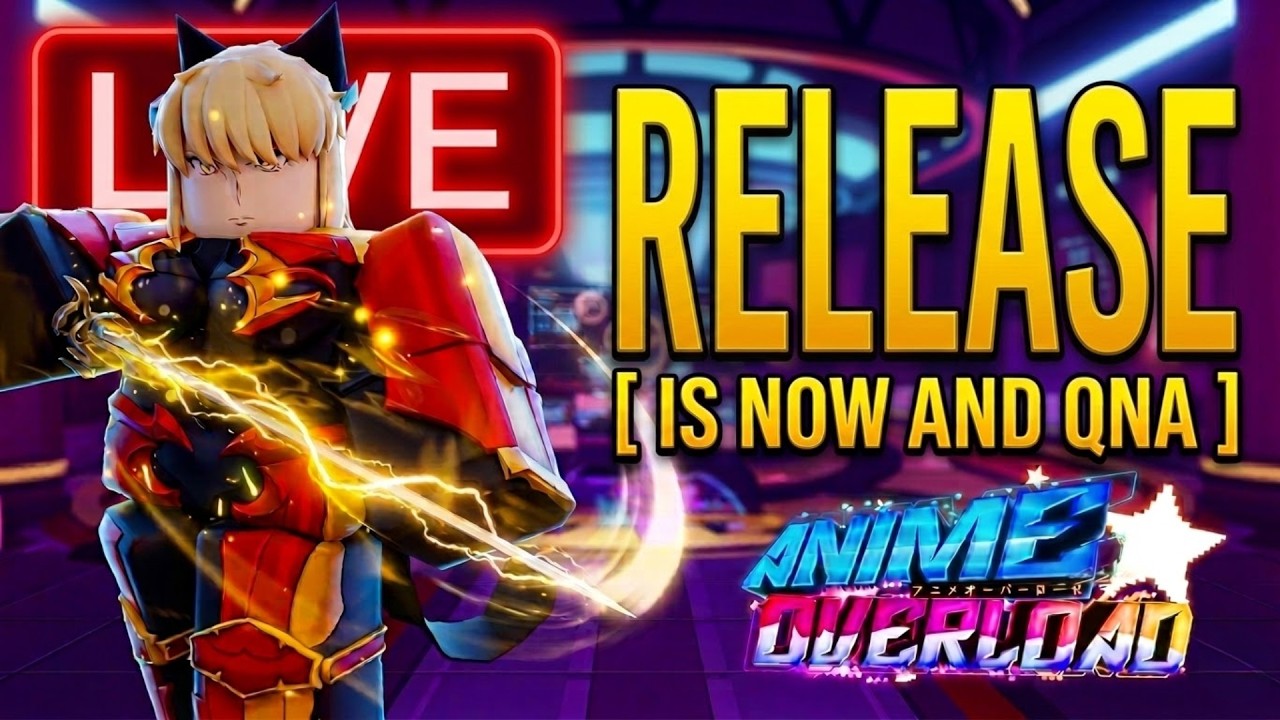 🔴 Anime Overload EARLY ACCESS LIVE! New Roblox Anime Tower Defense