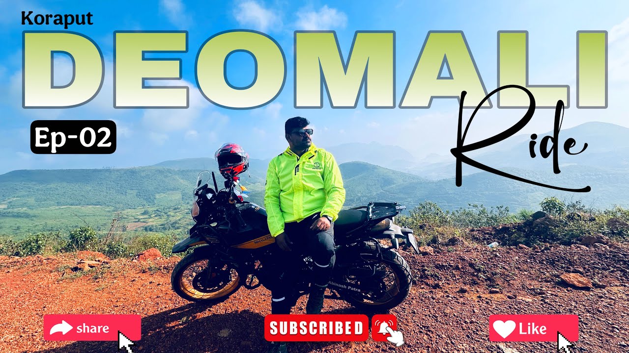 Odisha&rsquo;s highest peak ,Deomali Ride Adventure | night camping | Koraput motovlog |