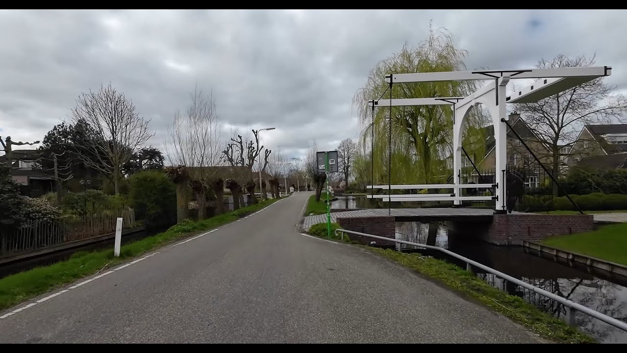 Cycling back to Gouda from Reeuwijk