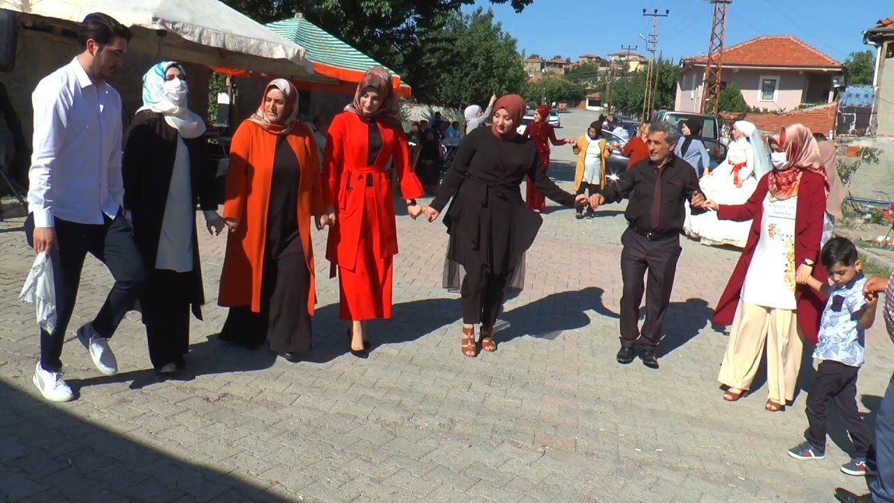 SENA İLE ABDULLAH Düğün merasimi köy düğünü gelenek ve göreneklerimiz  incesu köyü part-2