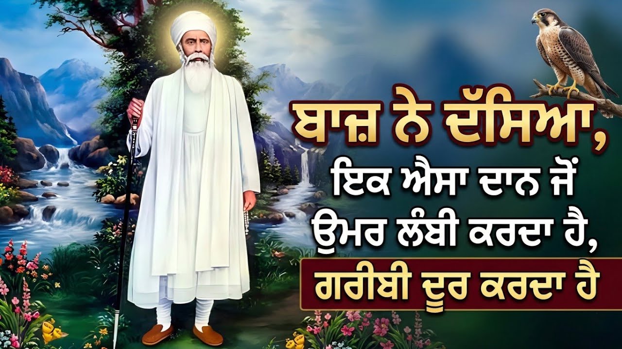 ਬਾਜ਼ ਨੇ ਦੱਸਿਆ 1 ਐਸਾ ਦਾਨ ਜੋਂ ਉਮਰ ਲੰਬੀ ਕਰਦਾ ਹੈ ਤੇ ਗਰੀਬੀ ਦੂਰ ਕਰਦਾ ਹੈ || ਬਾਬਾ ਨੰਦ ਸਿੰਘ ਜੀ ਬਚਨ