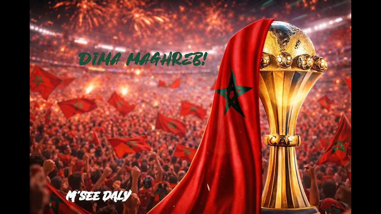 M'See Daly - Dima Maghreb! #can2025 #morocco #football #dimamaghrib