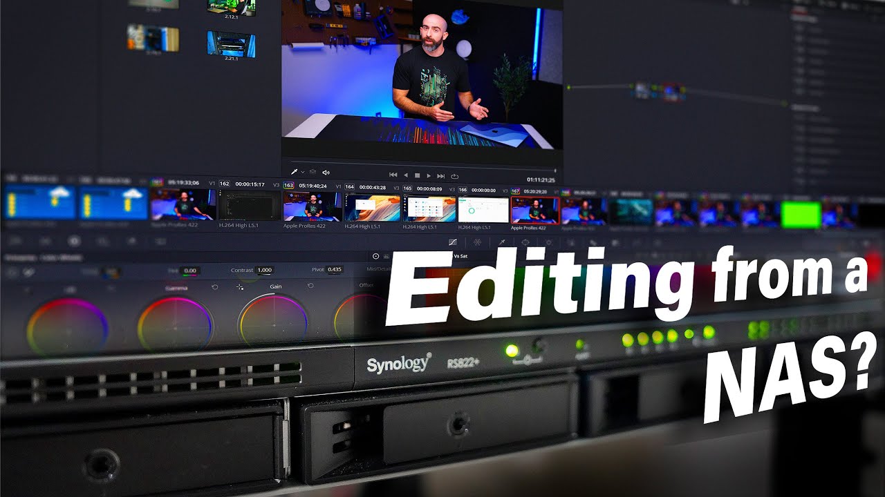 The ultimate video editing NAS workflow ft. Synology