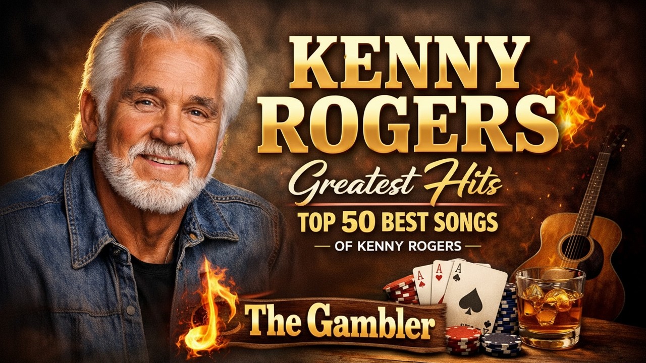KENNY ROGERS Nonstop Songs Greatest Hits Full Album 🔥 Top 50 Best Songs Of KENNY ROGERS 🤠The Gambler