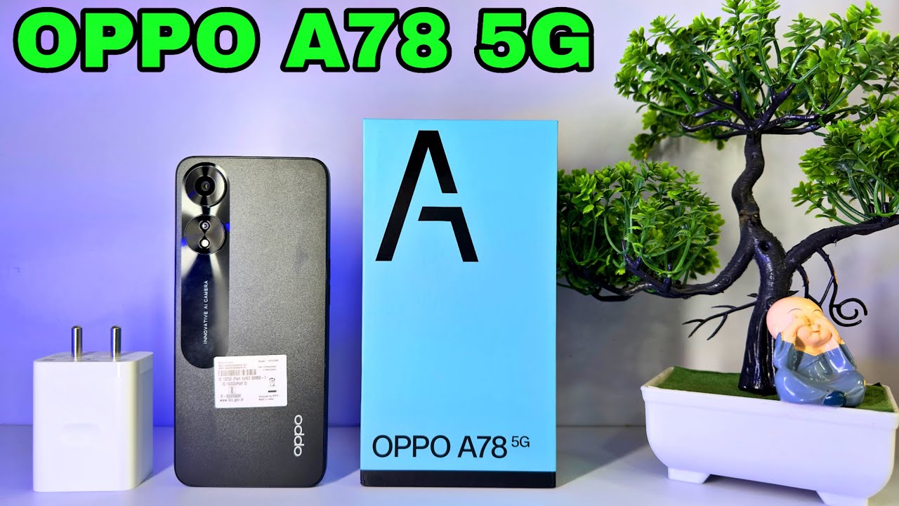 Oppo A78 5G (CPH2495) Unboxing & Review || Don't Buy Online Store || Camera || Offline Price ?