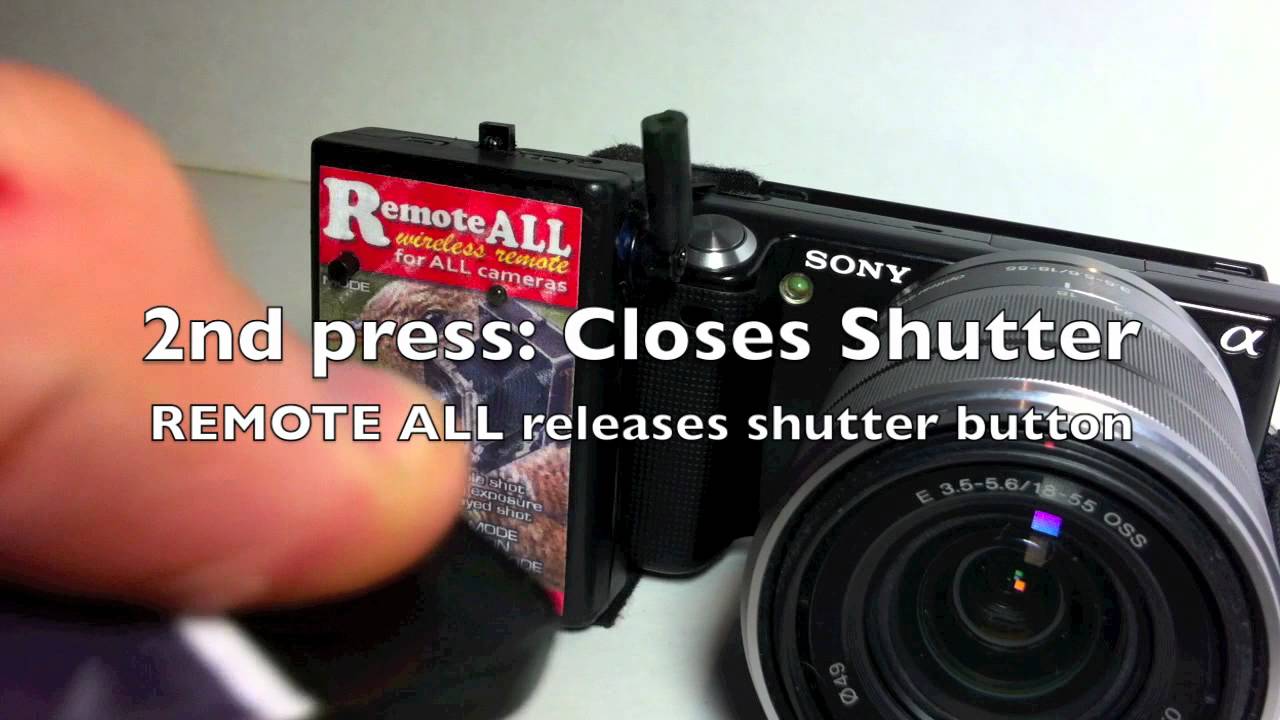 Wireless remote for ALL cameras - Remote ALL -  
