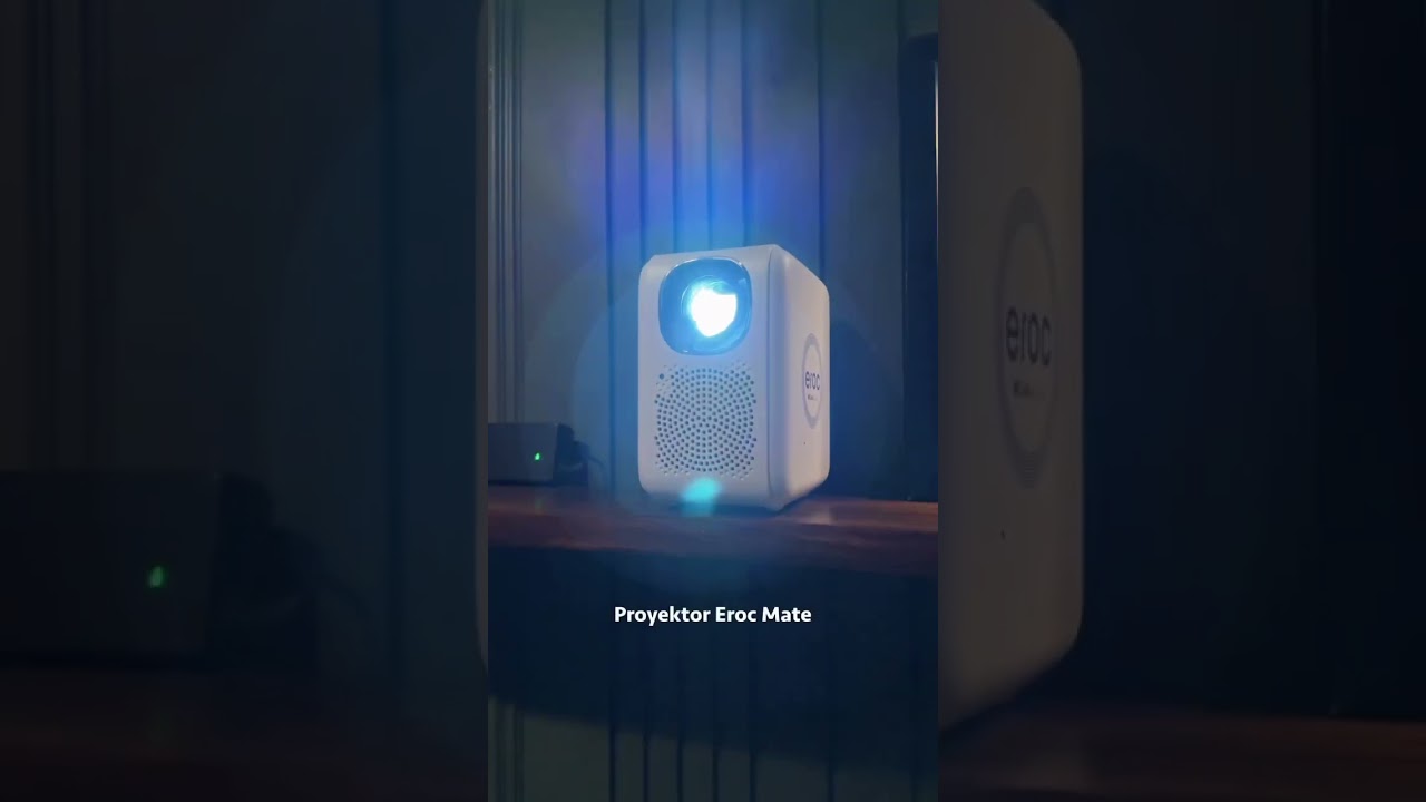 Pilihan tepat untuk jadi soulmate dirumah yaitu Eroc Mate🎥 #projector #gameplay #homeliving