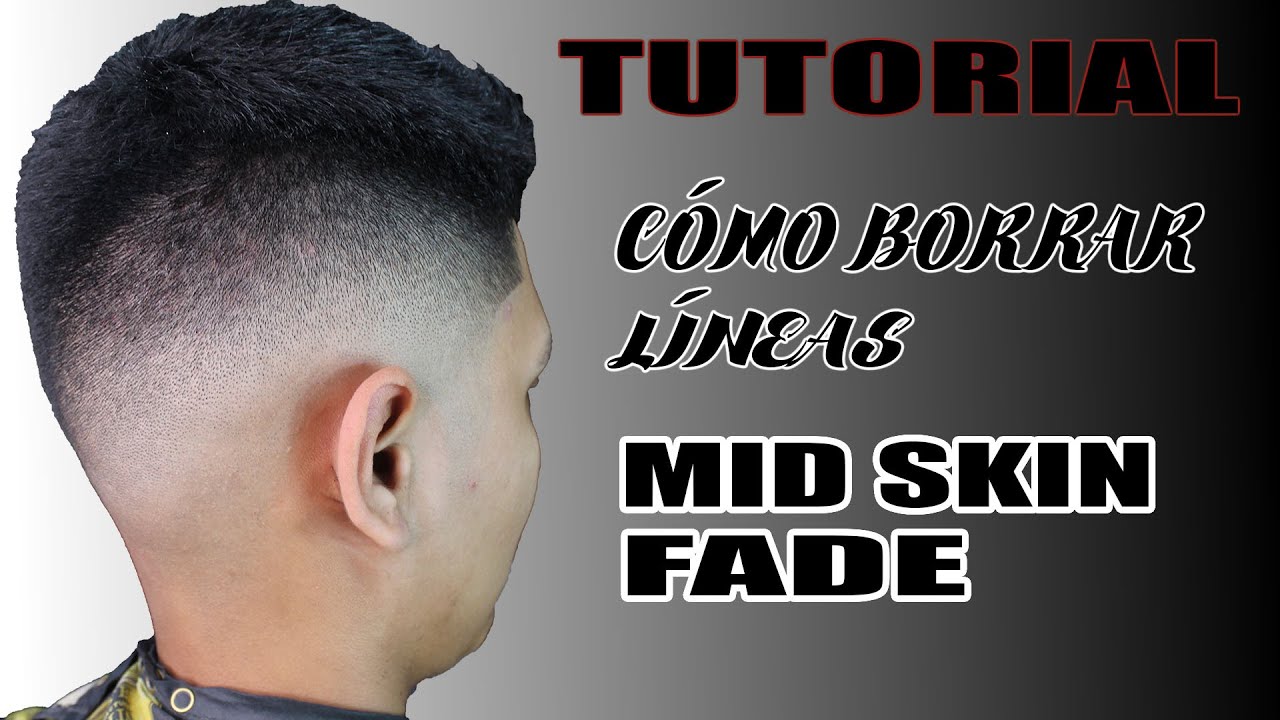 🔥 Como hacer un SKIN FADE MEDIO 🔥 DEGRADADO con la shaver ✔ Bien explicado ▶ Paso a Paso ◀ TUTORIAL