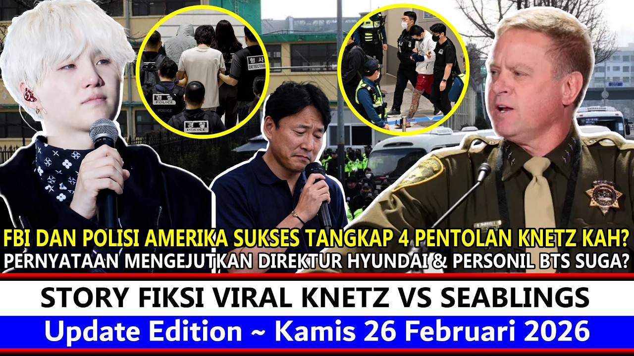 Akhirnya Ketangkep di Amerika ‼️ Pernyataan Kepala FBI Usai Sukses Ciduk Pentolan Knetz, BTS Really❓