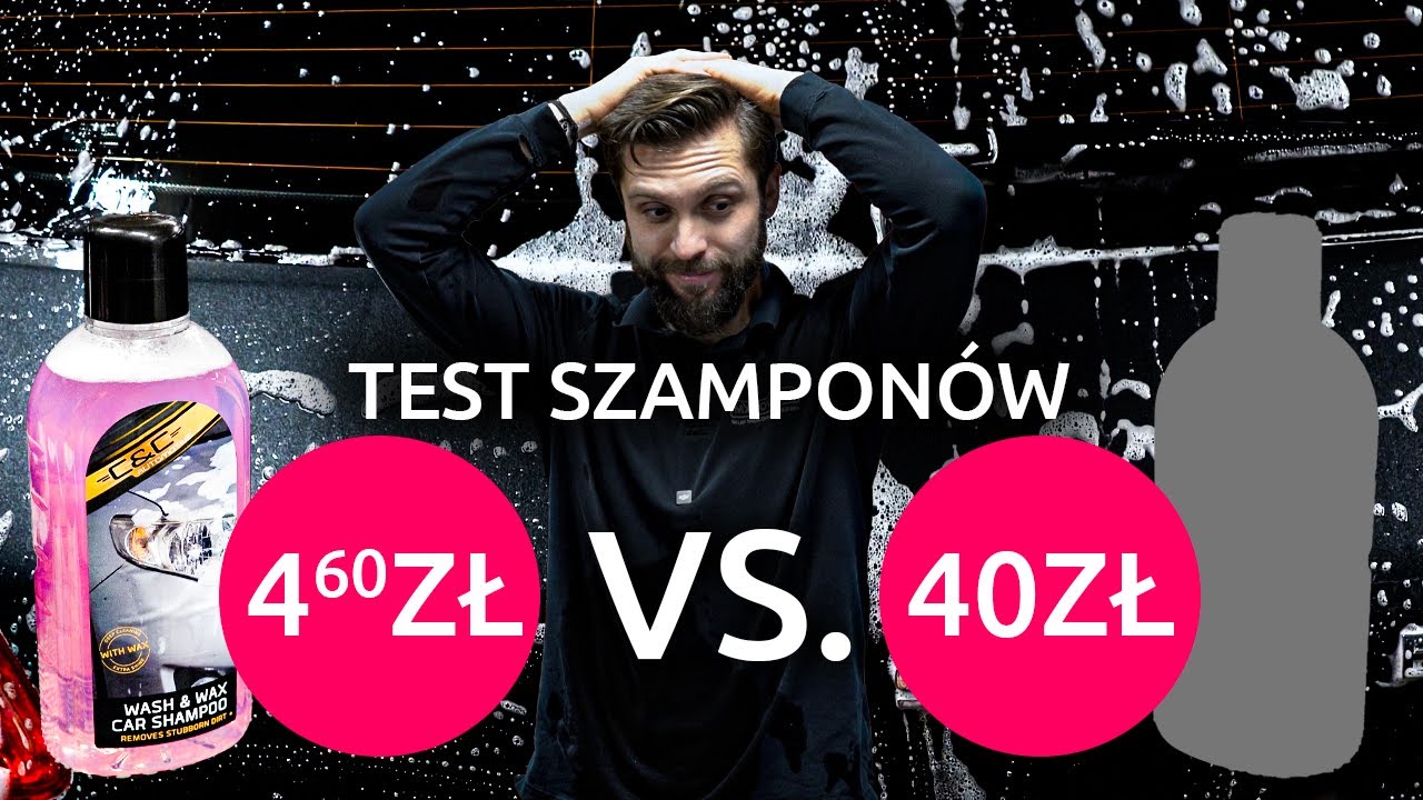 Testuję szampon do auta za 4,60 ZŁ!
