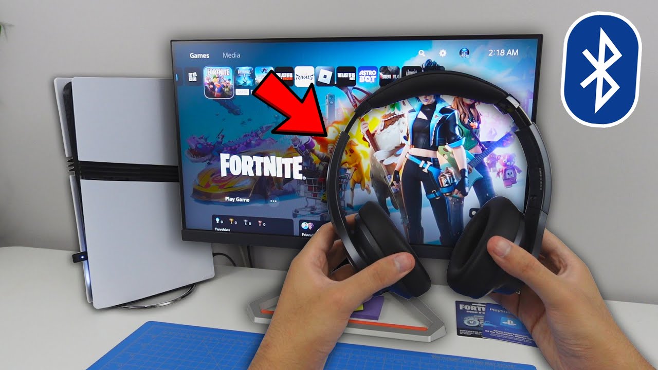 How to CONNECT BLUETOOTH HEADPHONES to PS5 (EASY METHOD)