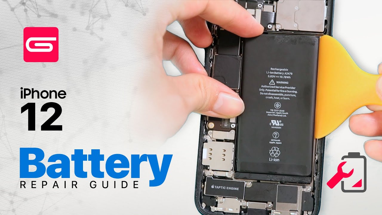 Замена аккумулятора iPhone 12