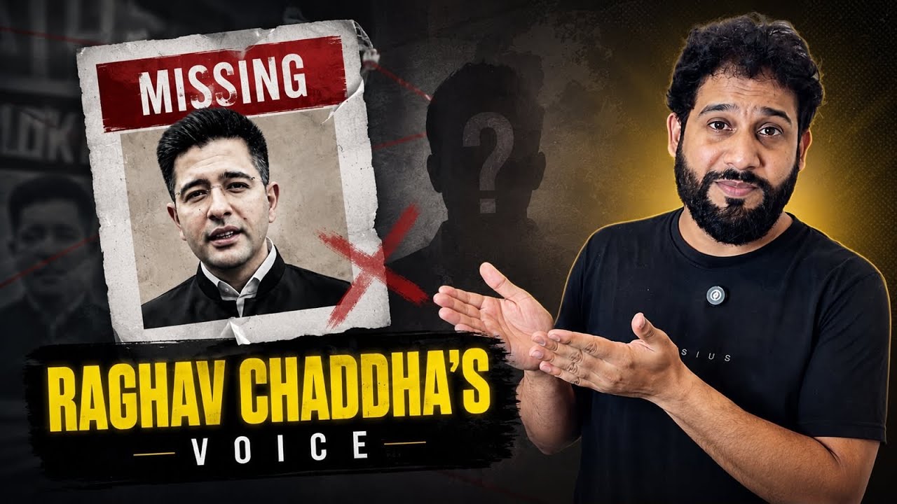 Where is Raghav Chadha?🤔 Political Satire | Nitin Soni 