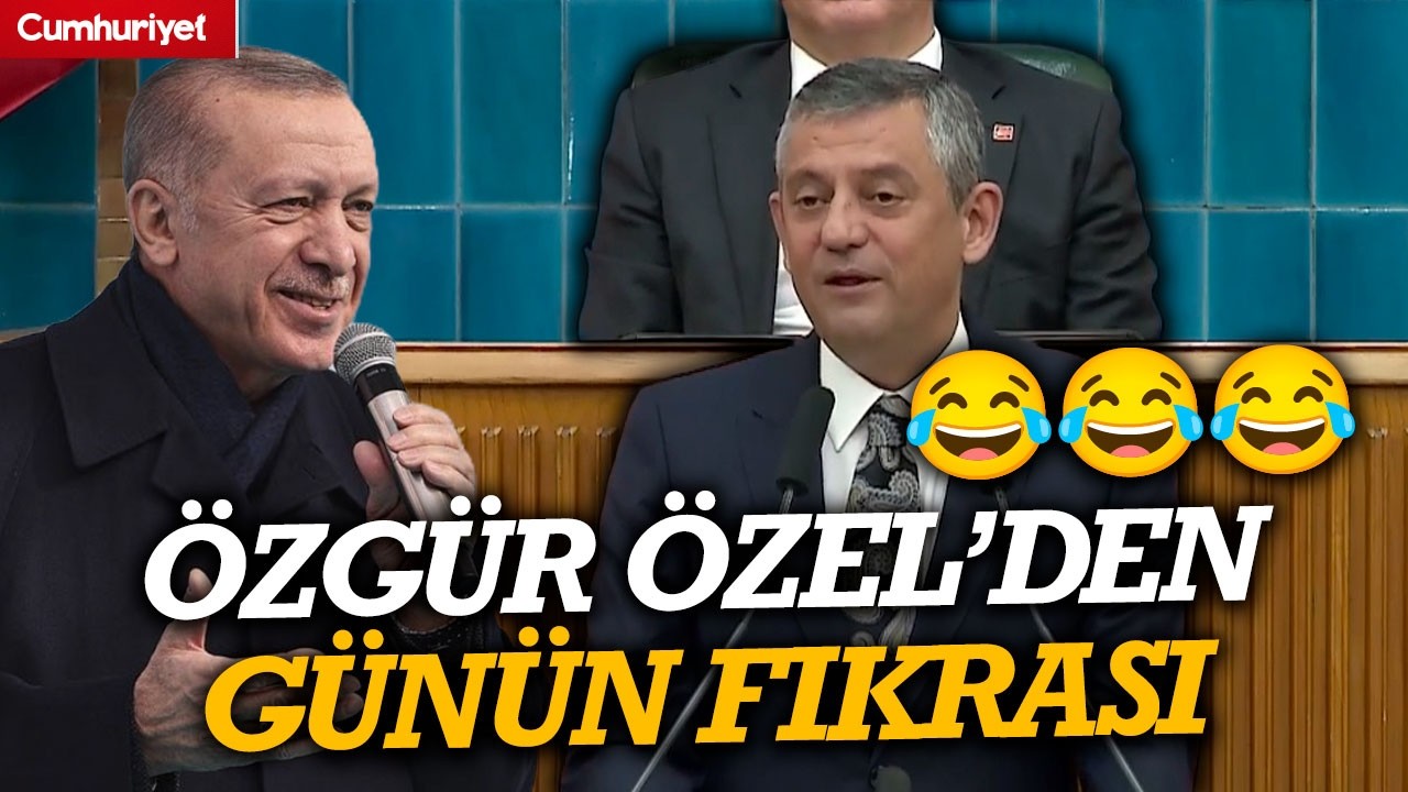 😂 Özgür Özel'den günün fıkrası... 'Diplomasız Erdoğan' davasının ilginç hikayesi...