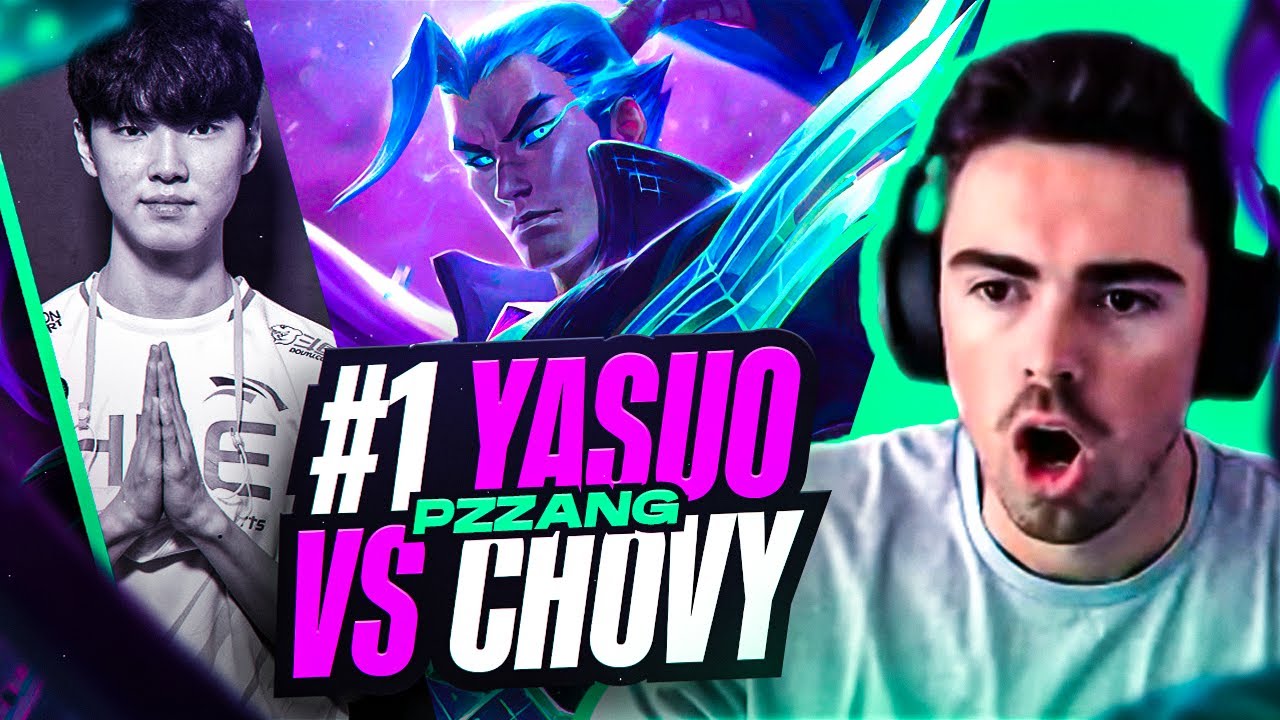 #1 Yasuo KOREA vs CHOVY in KOREAN SOLOQ! *SOLO KILL???