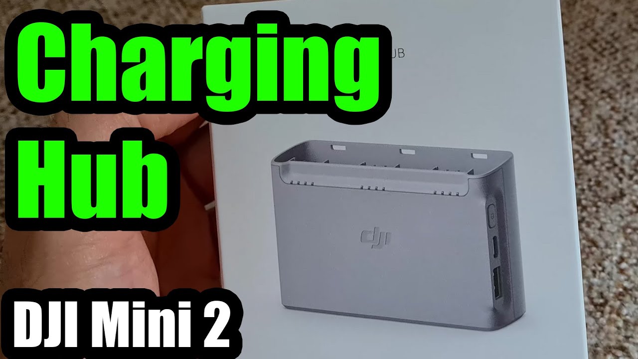 Two way charging hub for the DJI Mini 2 drone  (Charger: CHX161, Battery: BWX161)