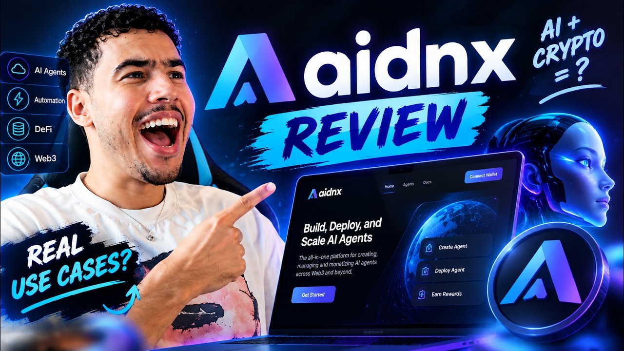 AidnX Review: Exploring AI Agents, Web3 & DeFi | Full Platform Overview