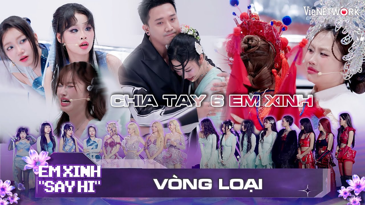 Chia tay 6 Em Xinh tài năng, Bích Phương - Phương Mỹ Chi khóc hết nước mắt | EM XINH SAY HI
