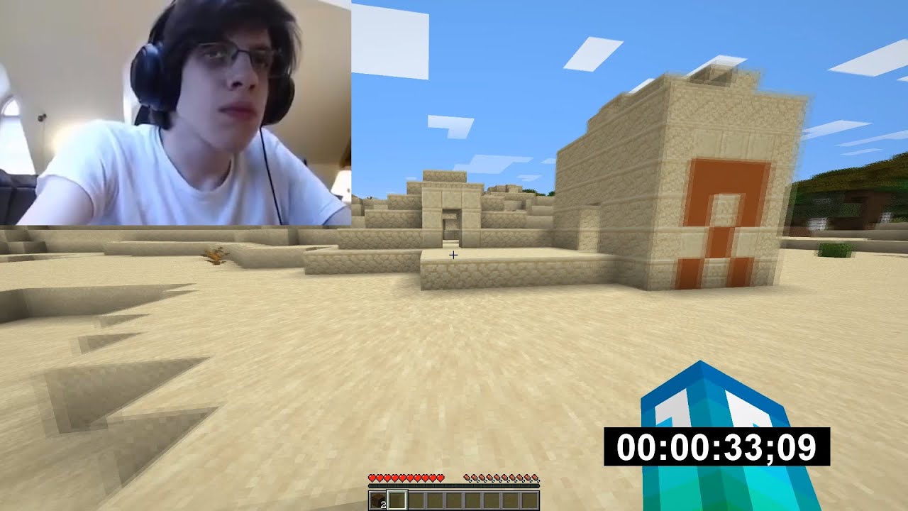 Minecraft 1.16 Speedrun [1:44] (WORLD RECORD) Diamond Category