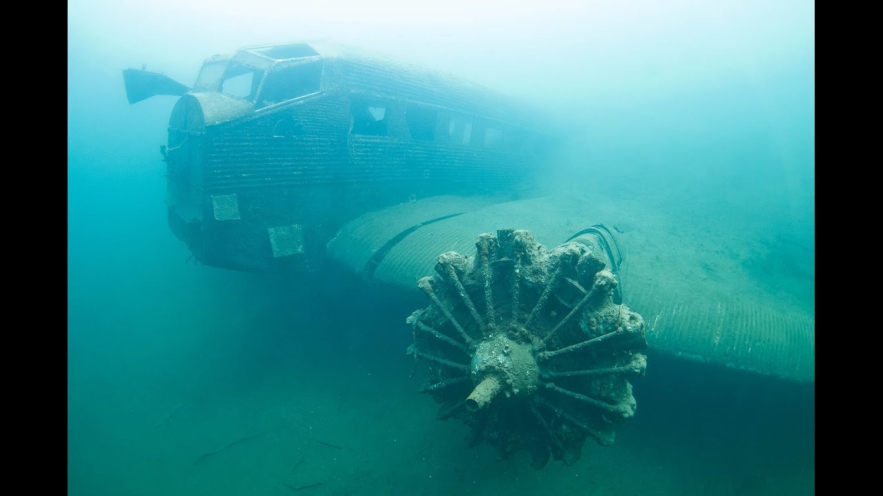Wreck diving in Norway: Ju-52 in Hartvikvatnet (Narvik)