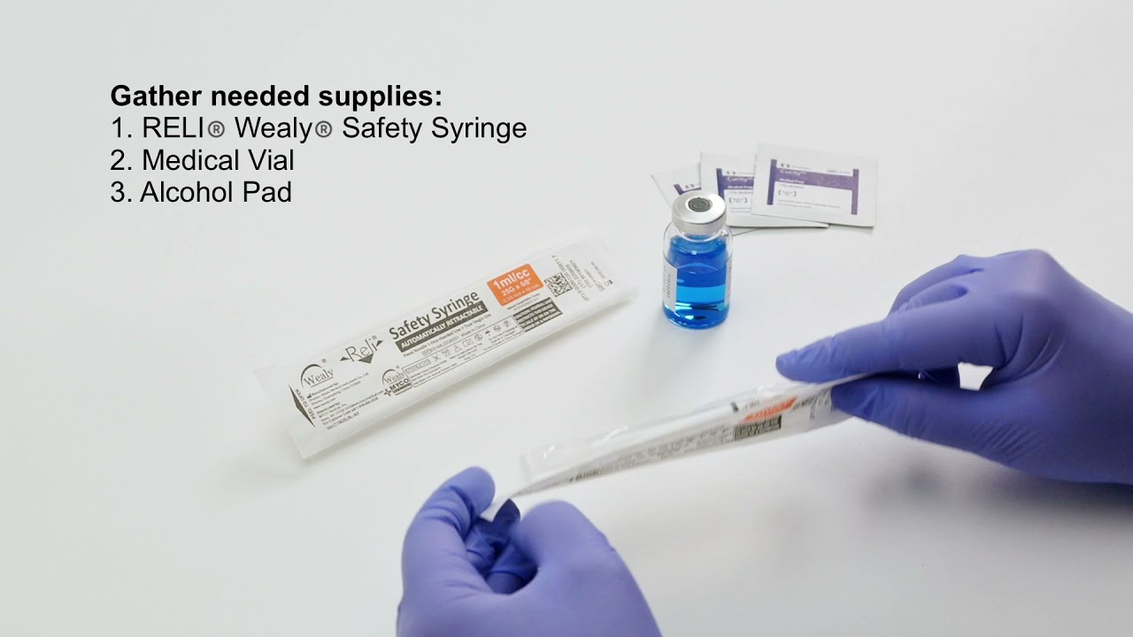 Reli Wealy Safety Syringe Activation IFU Video