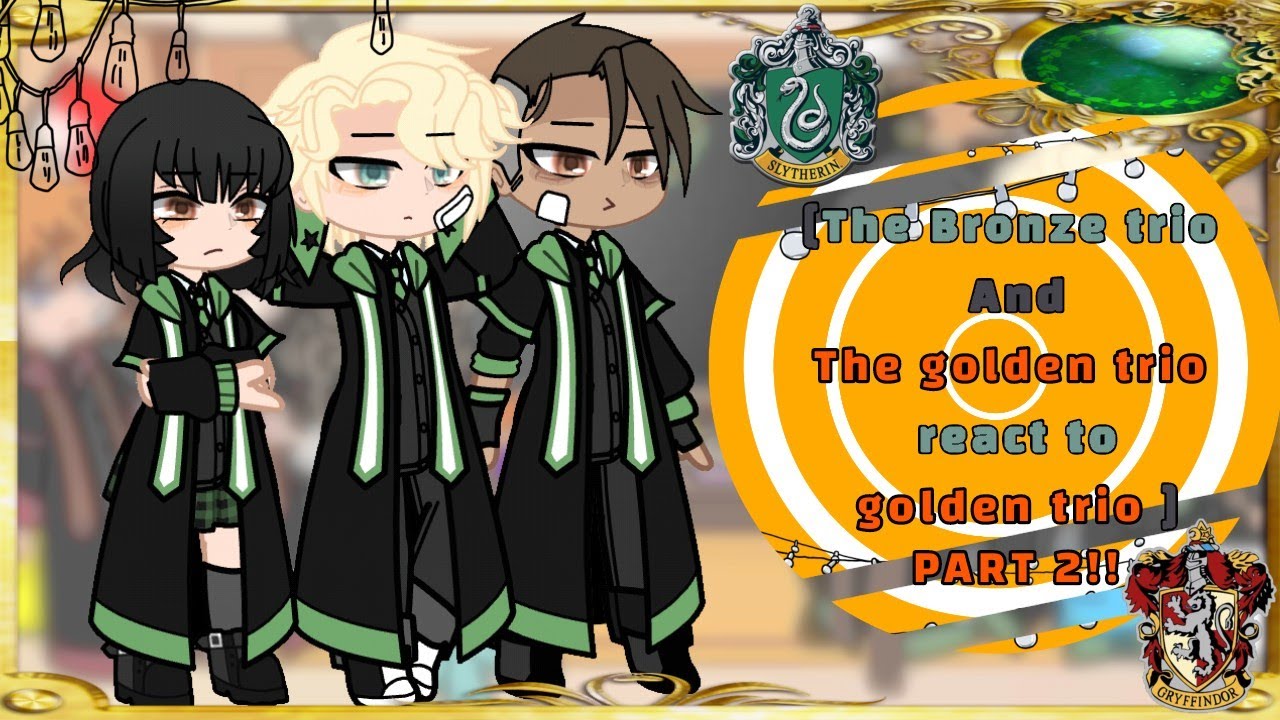 🐍🍃||Trio bronze react to golden trio!||🦁🍁