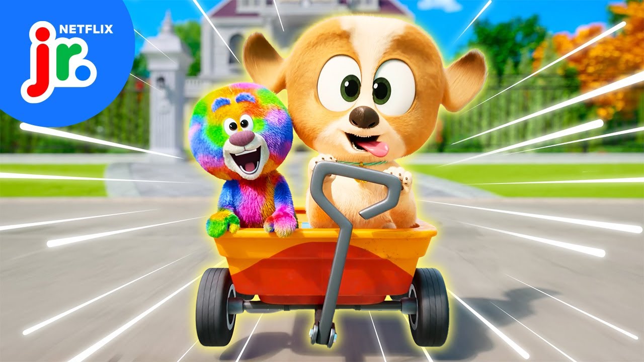 Ready, Set, WOOF! Doggy Kart Race 🐶🏁 Dog Days Out | Netflix Jr