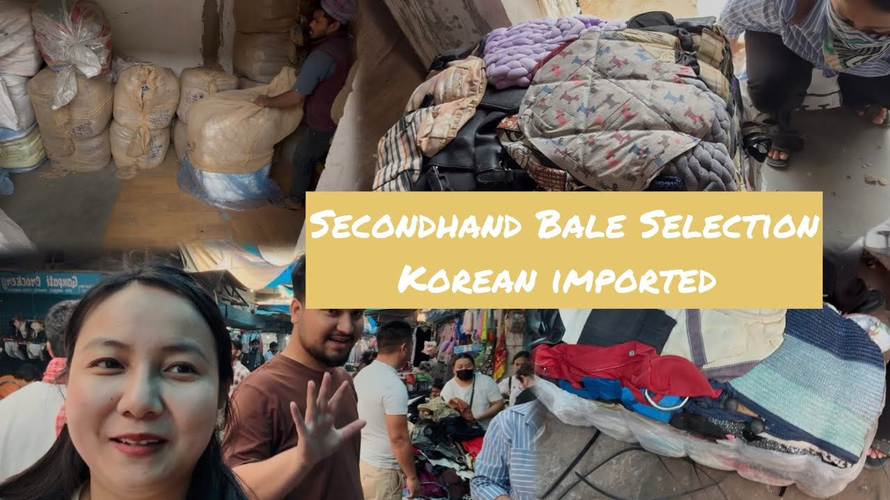 Korean Secondhand Bag Bale Selection | Inside New Market