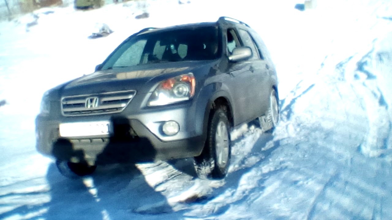Off road Honda Cr-v 2 2006 на горку
