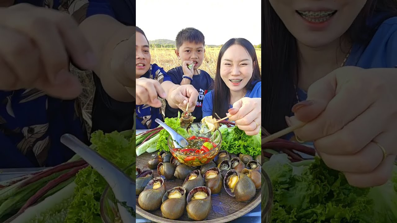 ต้มหอยโข่งนา จิ้มแจ่วแบบจ๊วดๆๆๆ