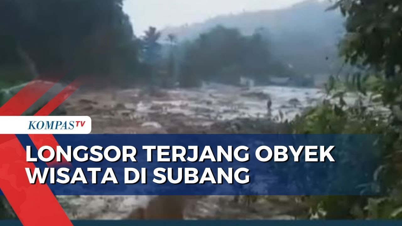 Longsor Terjang Obyek Wisata Cipondok Subang, 1 Orang Tewas dan 9 Terluka