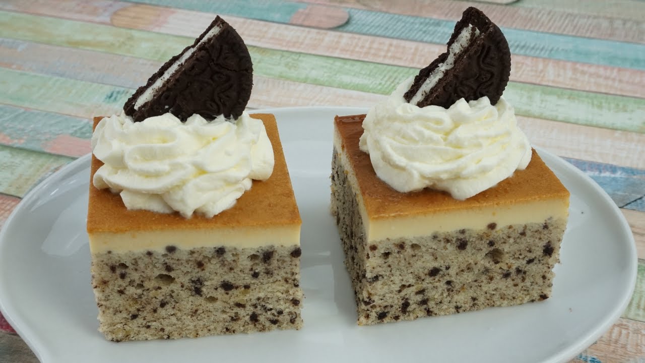 BIZCOCHO DE OREO Y FLAN / MUY FÁCIL / El Rincón de Belén