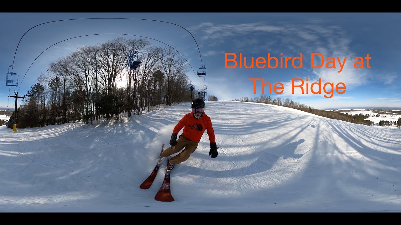Bluebird Day at Snow Ridge