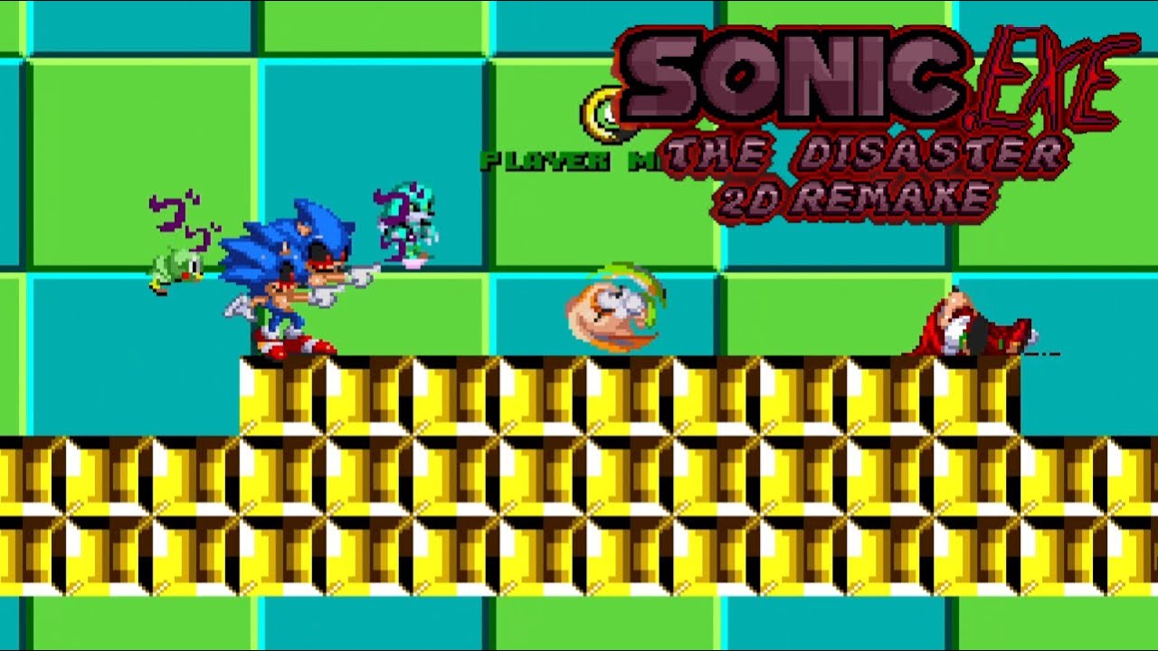 Моменты Sonic.exe The Disaster 2D Remake — о да, время для отличного геймплея 🫠