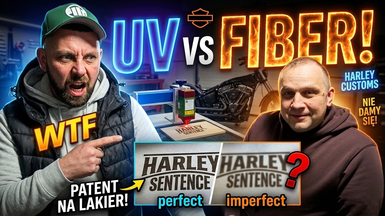UV vs FIBER: Kt&oacute;ry laser lepiej poradzi sobie z Harleyem? �