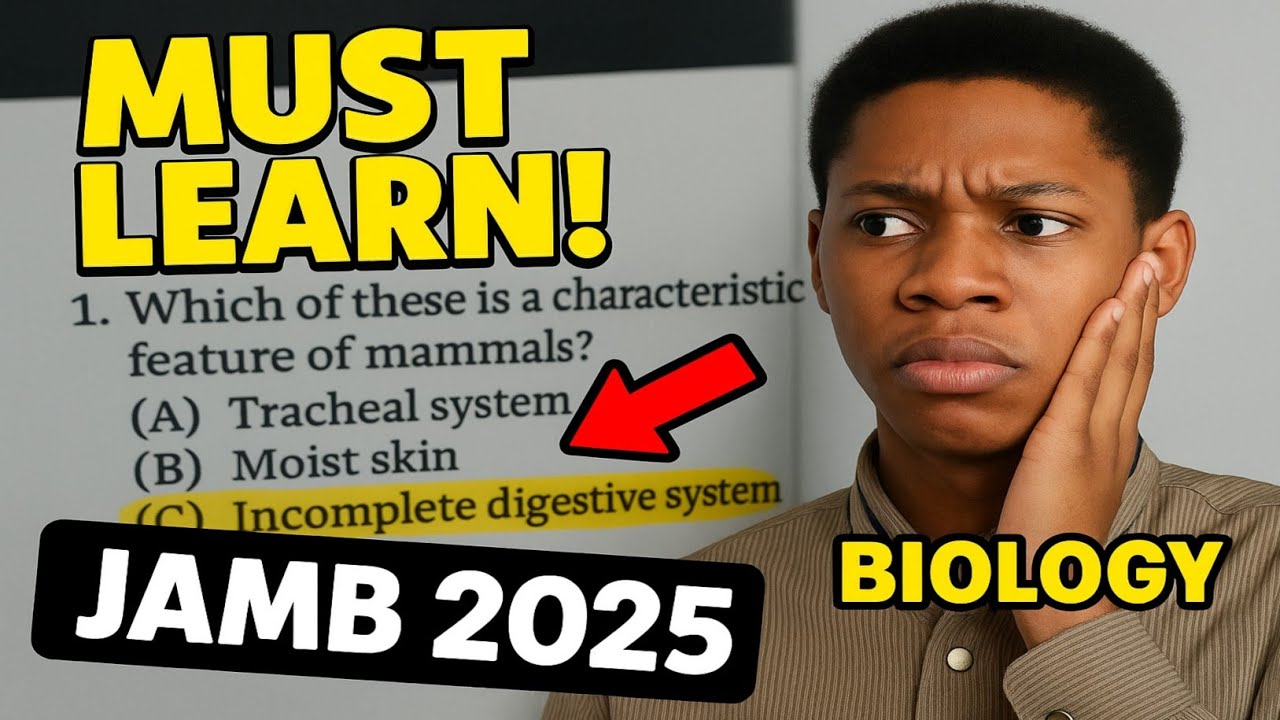 Repeated JAMB Biology Questions — Only Smart Students Know These