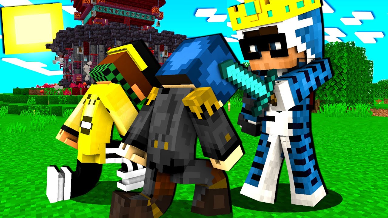 DIVENTO IL RE NEL MONDO DEGLI YOUTUBER - EVENTO BIG VANILLA - MINECRAFT
